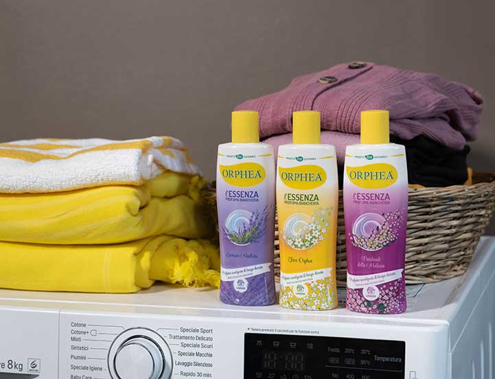 essenze profumate bucato e biancheria