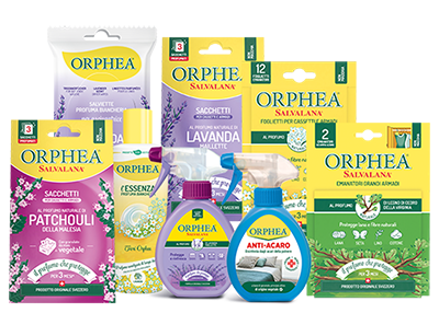 Orphea: Profumazione e Protezione naturale di ogni tipo di tessuto.