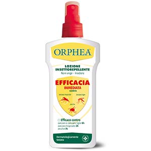 Orphea&reg; Efficacia Immediata: nuova formulazione repellente degli insetti ad efficacia immediata.