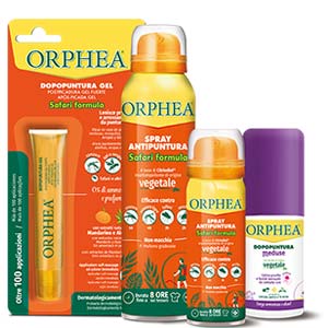 Orphea&reg; Safari Formula: per contrastare anche gli insetti pi&ugrave; ostinati e molesti.