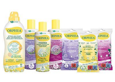 Orphea: detergenti naturali per ogni tipo di tessuto.
